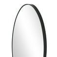 thumbnail image 5 of DecMode 9" x 45" Black Wavy Wall Mirror, 5 of 9