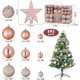 thumbnail image 3 of Juego de 101 Bolas de Navidad TANGJMXG de Plástico para Decoración, 3 of 5