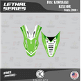thumbnail image 3 of Kalair GFX Graphics Kit for Kawasaki KLX110 (2010-2023) Lethal Series, 3 of 5
