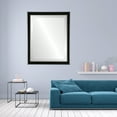 thumbnail image 2 of Toronto Framed Mirror - Gloss Black, 2 of 6
