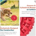 thumbnail image 3 of Juguete masticable RedDog, juguete molar de goma de grado alimenticio, dispensador de alimentos para mascotas no tóxico, juguete interactivo para limpieza de dientes, 3 of 5