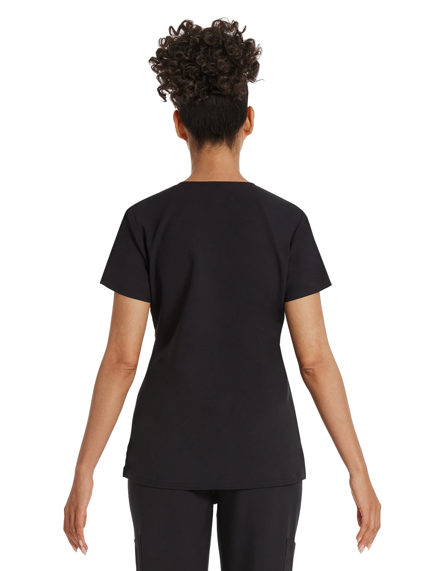 Scrubstar Women's Core Essentials Stretch V-Neck Scrub Top, Sizes XS-3XL
