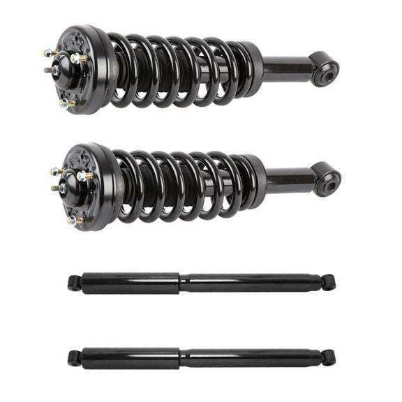 For Ford F-150 2009 2010 2011 2012 Front Rear Strut Spring & Shocks