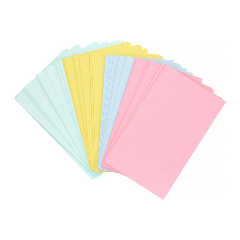 BAZIC 100 Sheets Pastel Color Multipurpose Paper 8.5x11, Colored Copy  Paper Fax Laser Printing (100/Pack), 1-Pack 