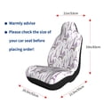 thumbnail image 5 of Pofeuu Lavender Flowers Print Automotive Car Seat Covers Flat Cloth Full Set Seat Covers,Car Seat Covers front seats for Cars Trucks and SUVs-1, 5 of 9