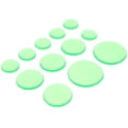 thumbnail image 1 of BESTYASH 12 Pcs Silicone Drum Dampeners Cushions for Shock Absorption, 1 of 6