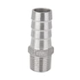 thumbnail image 1 of Conector de cola de de lengüeta para montaje de tubería roscada macho de acero inoxidable, Zulema  Conector de la cola, 1 of 8