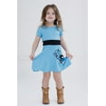thumbnail image 4 of The Powerpuff Girls Bubbles Cosplay Dress Toddler to Big Kid, 4 of 5