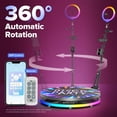 thumbnail image 4 of FOOTIELD 360 Photo Booth Machine with 23.6-Inch Ring Light, APP Remote Control, and Custom Logo for Parties, 4 of 7