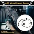 thumbnail image 2 of Unique Bargains ABS Wheel Speed Sensor ABS Sensor Anti-lock Braking System Sensor No.919214V300 for Kia K3 2013-2018 1 Pc Rear Right, 2 of 6
