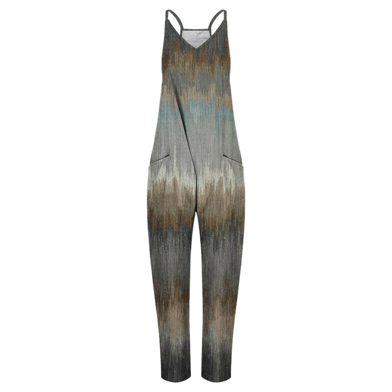 Plus Size Tie Dye Tie Dye Jumpsuit For Women Loose Fit Bodysuits, Short  Sleeve Overalls, Casual Summer Clothes In 3XL, 4XL And 5XL Sizes Style  #4784 From Sell_clothing, $15.11