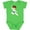 Apple Green, variant on Karate Boy, Cute Boy, Black Belt, Brown Hair Boys Baby Bodysuit