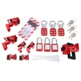 thumbnail image 3 of Kit de etiquetado de bloqueo eléctrico NikouMX Candado de seguridad multifuncional, 3 of 8