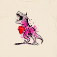 thumbnail image 4 of Inktastic Valentine's Day Graffiti T-Rex with Heart Shaped Candy Box Boys or Girls Baby T-Shirt, 4 of 5