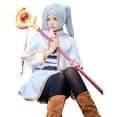 thumbnail image 5 of Disfraz de Sousou No Frieren para mujer y niña, disfraz de fantasía, peluca de anime, traje de Halloween, 5 of 5