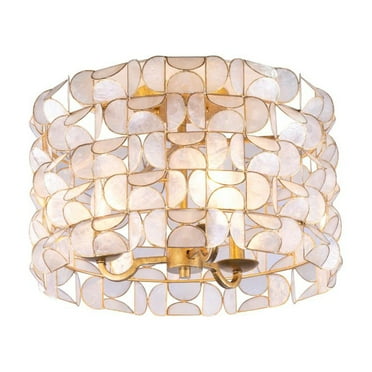 3 Light Flush Mount In Coastal Style-10.5 Inches Tall And 17 Inches Wide Kalco Lighting 520541Ol