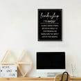 thumbnail image 5 of Inspirational 11x14in Black Framed Leadership Wall Art Motivational Positive Quote Sayings Office Home Decor Prints Encouraging Posters Painting, 5 of 7