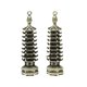 thumbnail image 1 of 2 piezas Llaveros de pagoda budista Llaveros de latón Colgantes Exquisitos adornos clave Decoraciones colgantes, 1 of 5