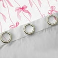 thumbnail image 4 of Manfei Cartoon Ribbon Curtains for Living Room, Princess Pink Bow Blackout Curtains for Bedroom, Cute Bowknot Curtains Pack of 2 (52x84), Window Curtains Room Decorative, 4 of 6
