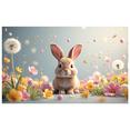 thumbnail image 6 of LUUFILx Easter Bunny Flower Banner Backdrop Spring Party Decor Egg Decorations Birthday Happy Photography Props Background Banners Baby Shower, 6 of 8