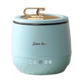 thumbnail image 3 of CNKOO 1.8L Multifunctional Mini Cooker - Electric Rice Cooker  Steamer & Soup Pot with 360° Heating  Non-Stick Coating  350W  110V - Perfect  1-2 People, 3 of 5