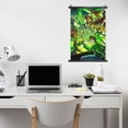 thumbnail image 3 of Hanging Poster Plastic Shaft Canvas Wall Hanging Banner Wall Art Painting Artwork Decor For Home Living Room Bedroom Office 16"X24", 3 of 7