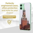 thumbnail image 2 of Caseyard TPU Clear Case for iPhone 13 Pro with Kremlin design phone cover, 2 of 7