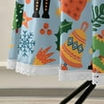thumbnail image 5 of Coolnut 60 Inch Round Tablecloth - Christmas Nutcracker Waterproof Spill-Proof Table Cloth with Lace Washable Fabric Table Cover for Dining Tables, Kitchen and Parties House Decor, 5 of 7