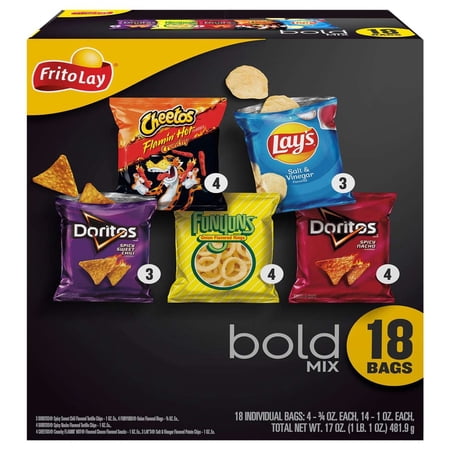 Frito-Lay Bold Mix Chips Variety Pack