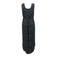 thumbnail image 2 of Ropa Playa Ocean Pacific para Mujer Jumpsuit Sin Manga Cuello V Pierna Picos Puntos Negro Talla CH, 2 of 4
