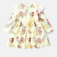 thumbnail image 2 of Disney Princess Baby Girl Ruffle Long Sleeve Play Dress Size 3-24M, 2 of 6