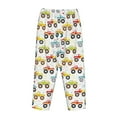 thumbnail image 5 of Goofa Cartoon Monster Trucks Printed Soft Pajama Pants for Women, Wide Leg Comfy Casual Lounge Yoga Pants-X-Large, 5 of 9