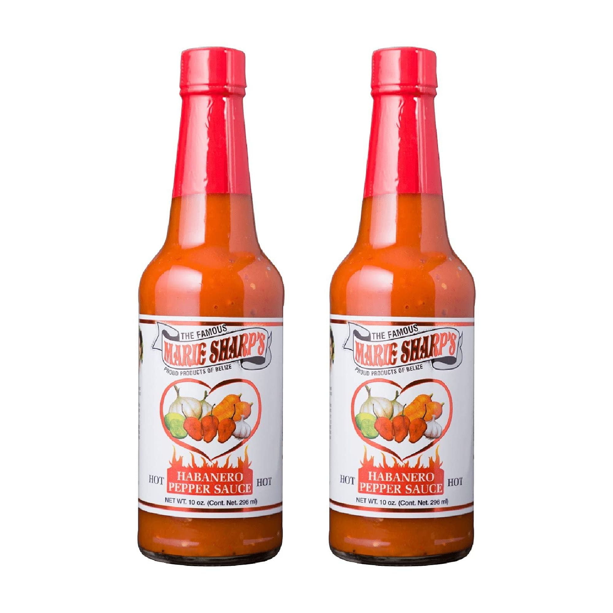 Marie Sharp's Hot Sauce 10 Fl. Oz. (Pack of 2)