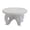 Light Gray, variant on Desktop Ornament Stand for Indoor Use Wooden Stool Table Round Pedestal Holder Farmhouse Display for Flower Pot Pottery and Small, 25x14.5x14.5 cm, Coffee