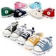 thumbnail image 3 of Zapatos clásicos de lona para bebé, zapatillas informales para recién nacido, primeros pasos, suela suave, antideslizante, D2486, 3 of 5
