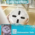 thumbnail image 4 of Food Microwave Lid With Magnet, 2 Pcs Hover Microwave Lid Magnetic Splash Guard Cover With Adsorbed Steam Vent Function Hy, 4 of 4