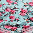 thumbnail image 3 of Baby Girl Summer Flower Romper 2PCS Outfit Set Clothes, 3 of 4