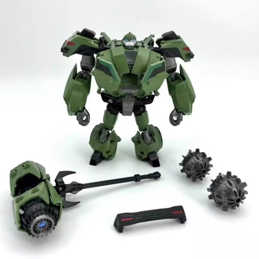 New Slag Figure, Meteor Hammer Greenhorn Slag Changeable Action Figure 20cm/7.9inch PVC Characters Decorations Souvenirs for Anime Fans Gifts