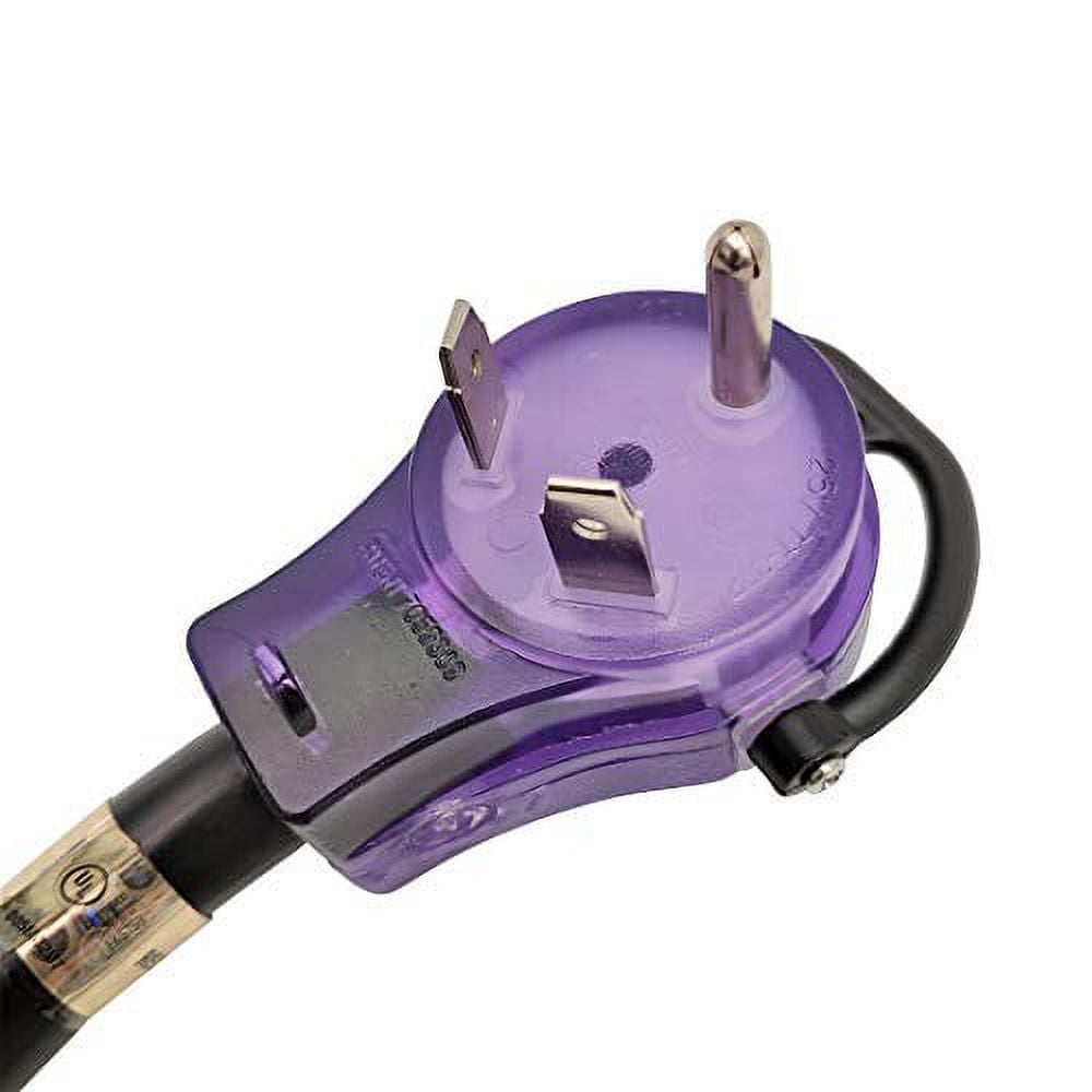 Parkworld 61322 RV 30A Extension Cord NEMA TT-30 with Handle, Camper 30amp TT-30P to TT-30R (100FT)
