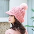 thumbnail image 5 of Kiplyki Women's Cold-proof Neck Protection One-piece Hat Warm Knitted Hat, 5 of 6