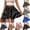 33# Black, variant on Boho Floral Print Shorts for Women 2026 Casual Elastic Waist Drawstring Flowy Shorts Comfy Summer Shorts Green S