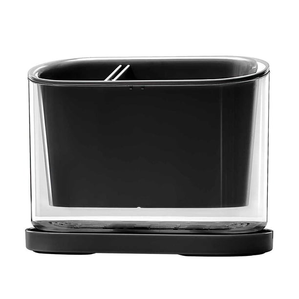 Soporte Para Cubiertos De 3 Compartimentos Con Bandeja De Drenaje, Organizador De Secado De Utensilios Desmontable, Soporte Para Cubiertos De Comedor Para El Hogar, Cocina, Restaurante Eigraketly HA027602-04