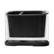 thumbnail image 1 of Soporte Para Cubiertos De 3 Compartimentos Con Bandeja De Drenaje, Organizador De Secado De Utensilios Desmontable, Soporte Para Cubiertos De Comedor Para El Hogar, Cocina, Restaurante Eigraketly HA027602-04, 1 of 7