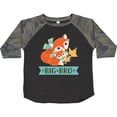 thumbnail image 3 of Inktastic Brother Big Bro Woodland Fox Boys Toddler T-Shirt, 3 of 5
