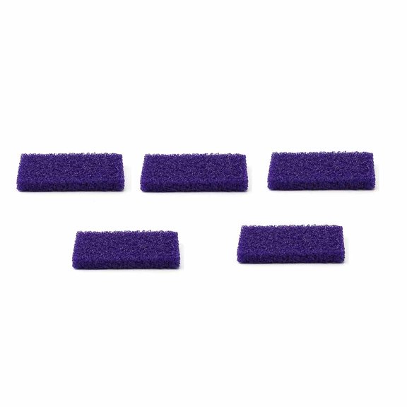 Vogacara Cepillo de 5 uds. Depurador de exfoliación de piedra pómez, cepillos suaves para callos, cuidado de los pies, herramientas de limpieza de Cuidado de los pies Púrpura Vogacara CE015305-01
