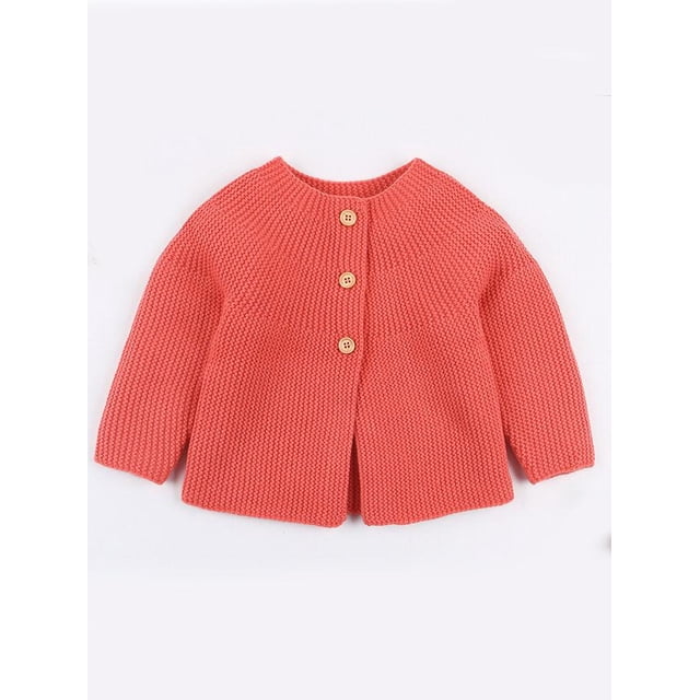 Cardigan Chandail Chaud d'Hiver pour Bébé Fille