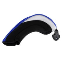 QccHieUs Deluxe Golf Hybrid UT Club Head Cover Headcover & No. Tag 2, 3, 4, 5, 7, X Blue