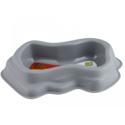 Royal Aquatic Zilla Durable Dish - Gray - Large