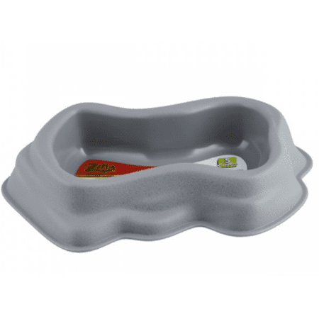 Royal Aquatic Zilla Durable Dish - Gray - Large
