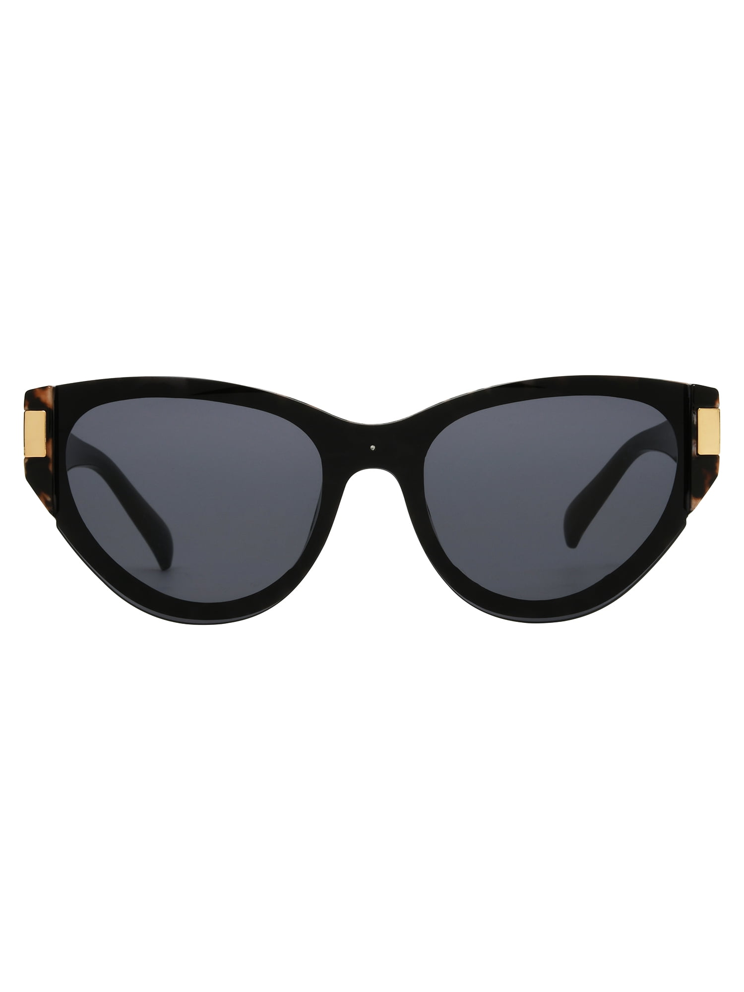Sofia Vergara Sunglasses Mariana Black Shield Fashion Sun